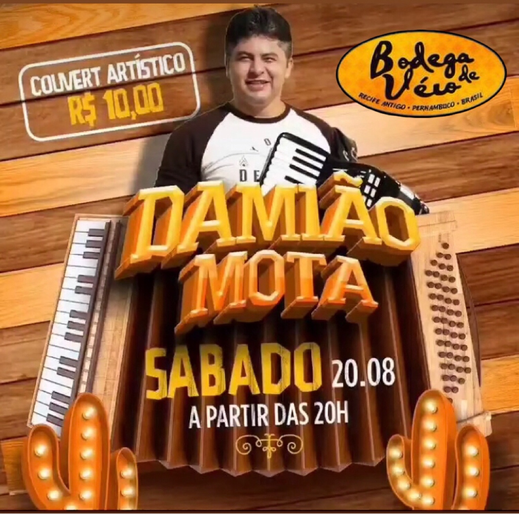 Bodega dr Veio Recife - Show de Damião Mota