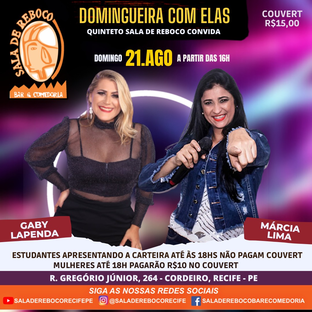 Sala de Reboco - Márcia Lima e Gaby Lapenda