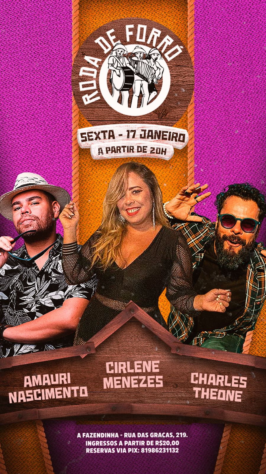 Roda de Forró na A fazendinha